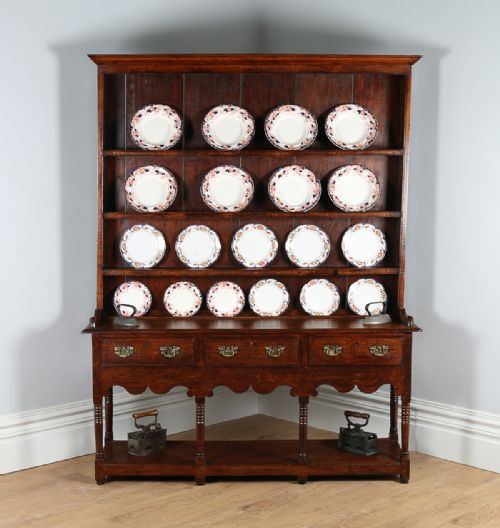 George III Welsh Oak Potboard Dresser (Circa 1780)