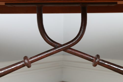 fig 8. Spanish Basque Oak Refectory Dining Table (Circa 1920)