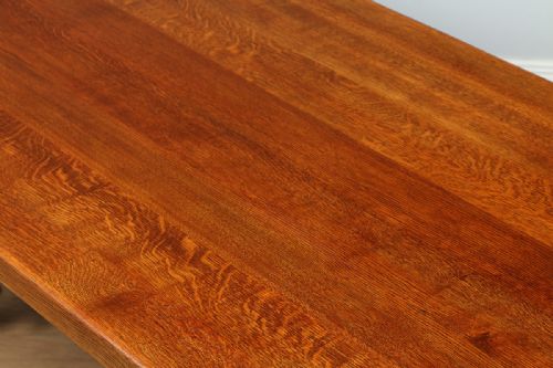 fig 5. Spanish Basque Oak Refectory Dining Table (Circa 1920)