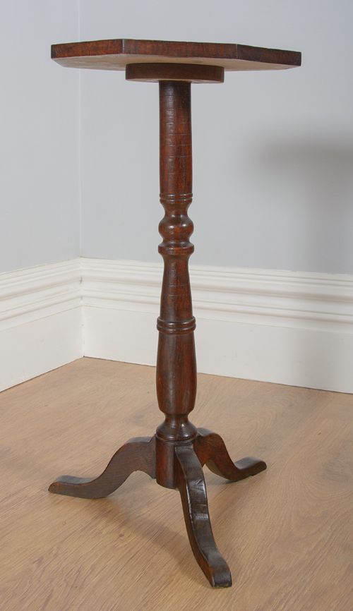 fig 3. French Chestnut Candle Table (Circa 1850)