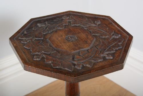 fig 5. French Chestnut Candle Table (Circa 1850)