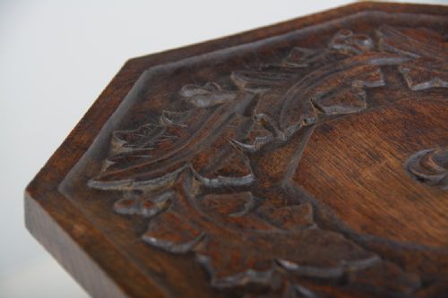 fig 6. French Chestnut Candle Table (Circa 1850)