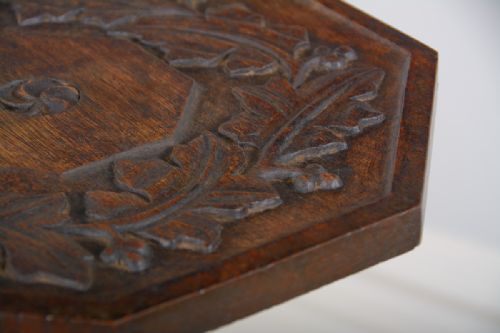 fig 7. French Chestnut Candle Table (Circa 1850)