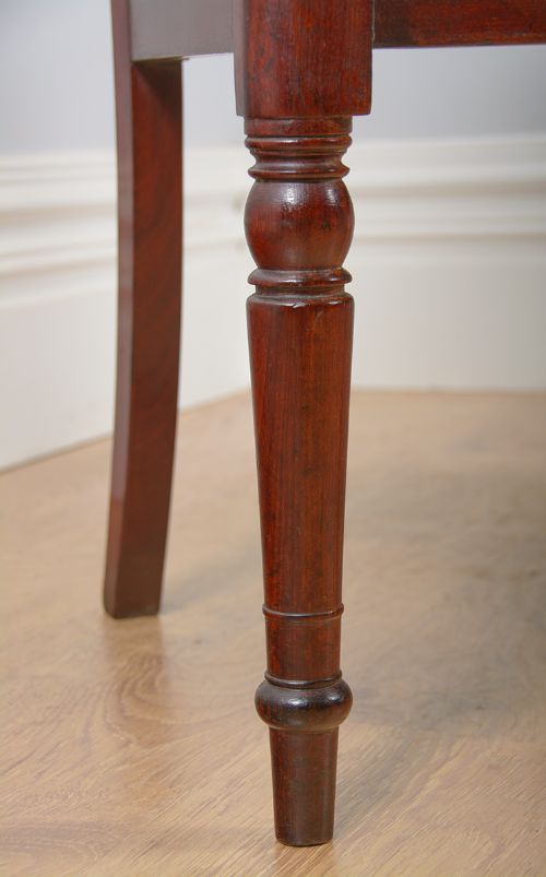 fig 8. Pair of Regency Mahogany Bar Back Dining Chairs (Circa 1815)