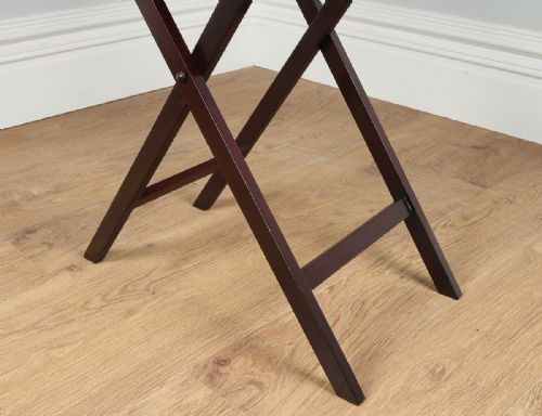 fig 8. Victorian Mahogany Butlers Tray & Stand (Circa 1870)
