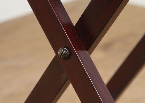 fig 9. Victorian Mahogany Butlers Tray & Stand (Circa 1870)