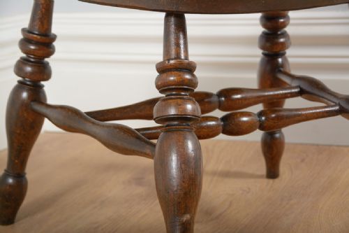 fig 7. Ash & Elm Victorian Smokers’ Bow Armchair (Circa 1880)