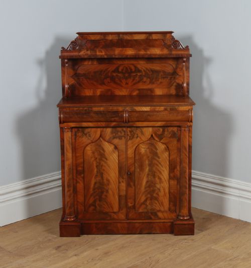 fig 1. William IV Flame Mahogany Two Door Chiffonier (c.1835)