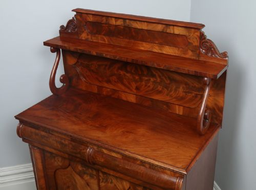 fig 2. William IV Flame Mahogany Two Door Chiffonier (c.1835)