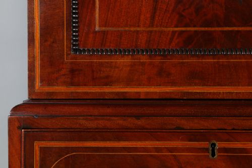 fig 6. William IV Scottish Flame Mahogany Linen Press (Circa 1835)
