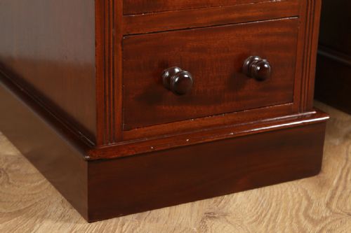 fig 5. Pair of Antique Victorian Mahogany Bedside Chests (Circa 1890)