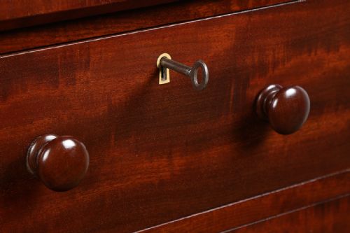 fig 5. Pair of Victorian Mahogany Bedside Chests (Circa 1860)