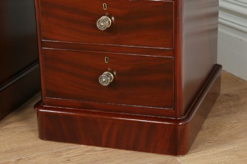fig 6. Pair of Antique Victorian Mahogany Bedside Chests (Circa 1860)