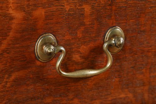 fig 5. English Georgian Oak Tallboy Chest on Chest of Drawers (Circa 1760)