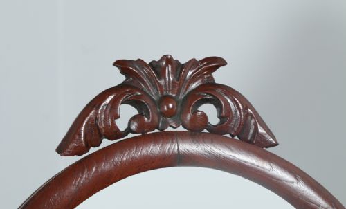 fig 4. Victorian Anglo Indian Colonial Teak Dressing Makeup Table With Mirror (Circa 1860)