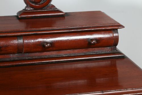 fig 6. Victorian Anglo Indian Colonial Teak Dressing Makeup Table With Mirror (Circa 1860)