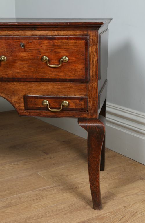 fig 3. George III Oak Shropshire Low Dresser Base Sideboard (Circa 1760 - 1780)
