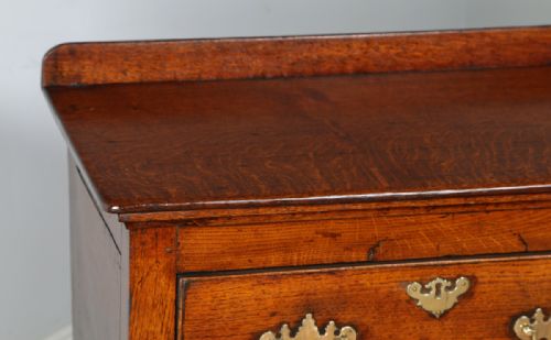 fig 4. George III Oak Shropshire Joined Low Dresser Base Sideboard (Circa 1760 - 1780)