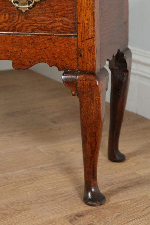 fig 5. George III Oak Shropshire Joined Low Dresser Base Sideboard (Circa 1760 - 1780)