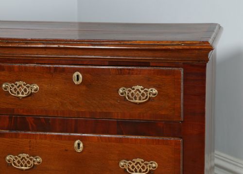 fig 3. George III Oak & Mahogany Cheshire Dresser Sideboard Cupboard Base (Circa 1780 - 1800)