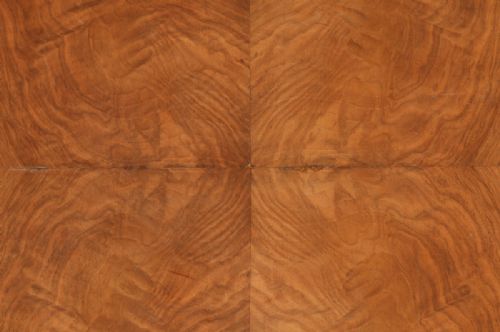fig 4. Art Deco Figured Walnut Circular Coffee Table (Circa 1930)