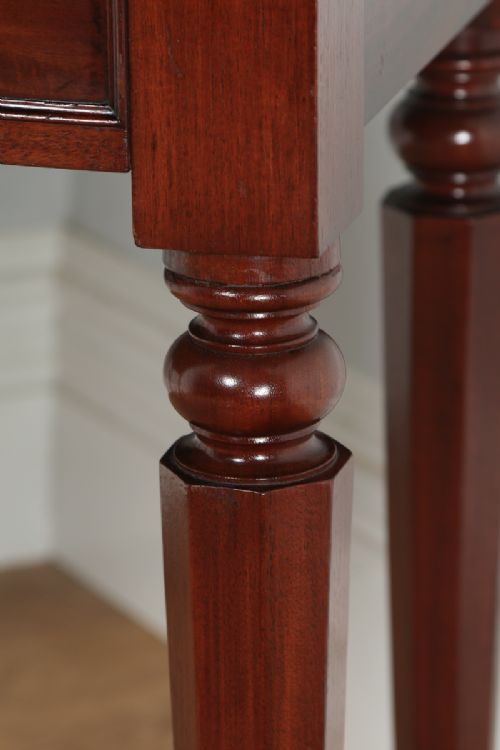 fig 6. English William IV Mahogany Console Side Table (Circa 1830)
