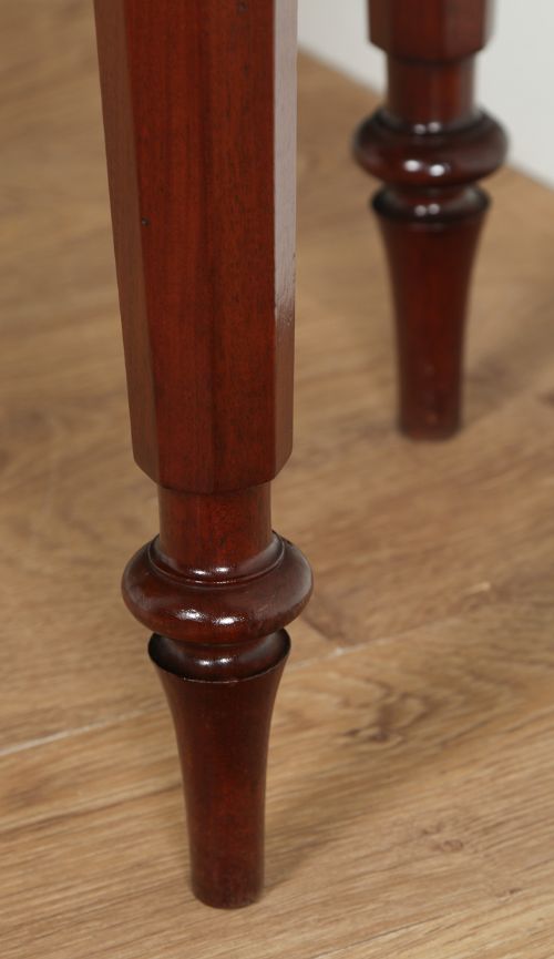 fig 7. English William IV Mahogany Console Side Table (Circa 1830)