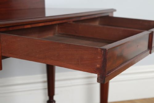 fig 11. English William IV Mahogany Console Side Table (Circa 1830)