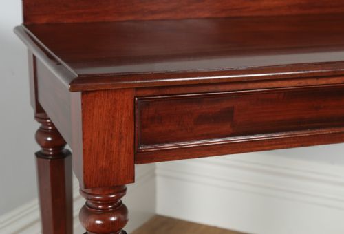 fig 2. English William IV Mahogany Console Side Table (Circa 1830)