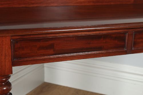 fig 3. English William IV Mahogany Console Side Table (Circa 1830)