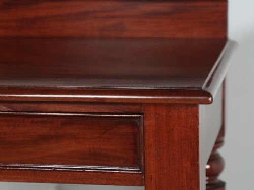 fig 5. English William IV Mahogany Console Side Table (Circa 1830)