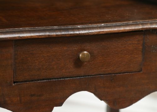 fig 8. Antique Pair of French Louis XV Style Chestnut Bedsides Cabinets (Circa 1920)
