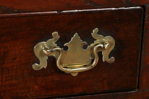fig 2. Antique English Shropshire Georgian Low Dresser Base Sideboard (Circa 1760)