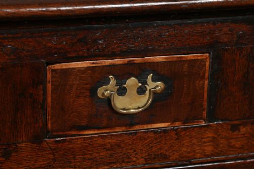 fig 2. Antique Welsh Machynlleth Georgian Low Dresser Base Sideboard (Circa 1740)