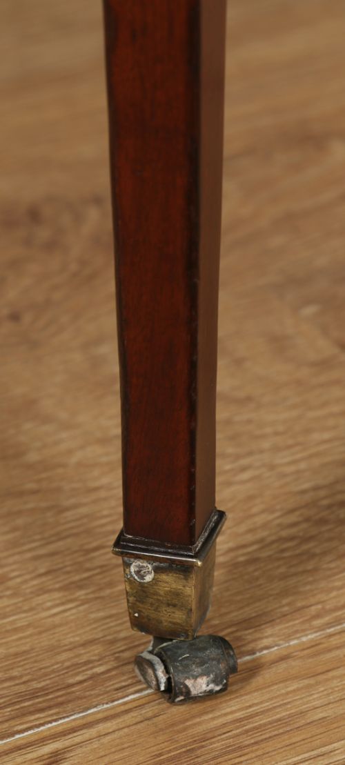 fig 7. Antique English Georgian Regency Mahogany Occasional Hall Side Table (Circa 1820)