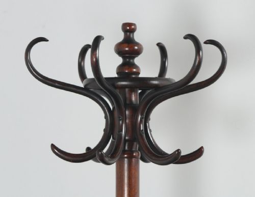 fig 3. Antique Edwardian Bentwood Coat, Hat, Stick & Umbrella Hallstand (Circa 1910)