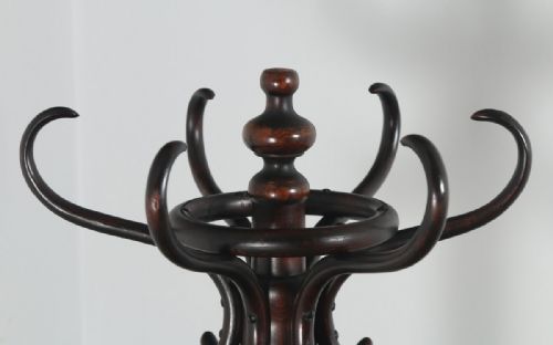 fig 7. Antique Edwardian Bentwood Coat, Hat, Stick & Umbrella Hallstand (Circa 1910)