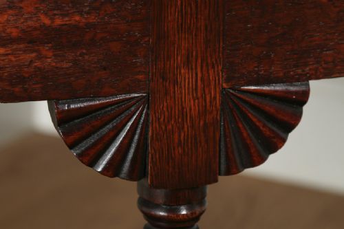 fig 5. Antique Welsh Regency Georgian Oak Potboard Low Dresser Base Sideboard (Circa 1810)
