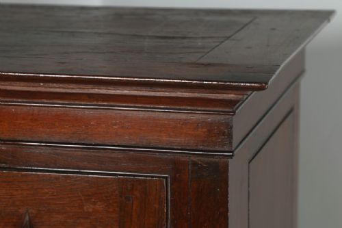 fig 3. Antique Georgian Welsh Housekeepers Oak “Carmarthen Coffer” Food Cupboard (Circa 1790)