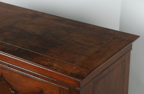 fig 4. Antique Georgian Welsh Housekeepers Oak “Carmarthen Coffer” Food Cupboard (Circa 1790)