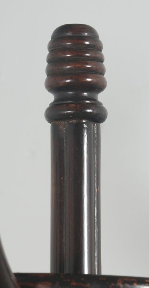 fig 7. Antique English Edwardian Bentwood Coat, Hat, Hall, Stand, Stick & Umbrella Demi Lune Hallstand (Circa 1910)