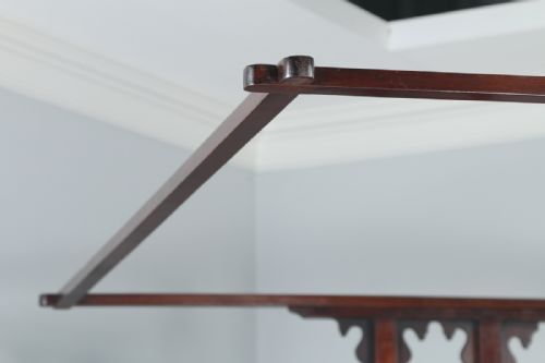 fig 5. Antique 5ft 10” Colonial Raj Victorian Bombay Mahogany Four Poster Bed (Circa 1880)