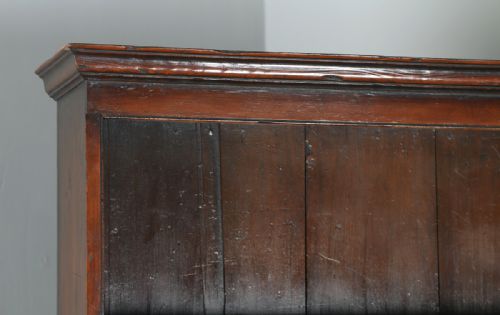 fig 2. Antique Welsh Georgian Pine Dresser Base & Rack Sideboard Cupboard (Circa 1800)