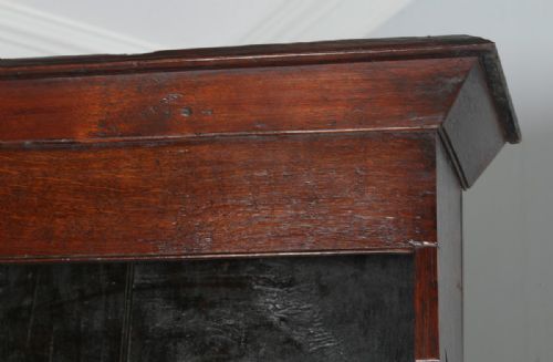 fig 4. Antique Welsh Talwrn Anglesey Breakfront Georgian Oak Sideboard Dresser Base & Rack (Circa 1820)
