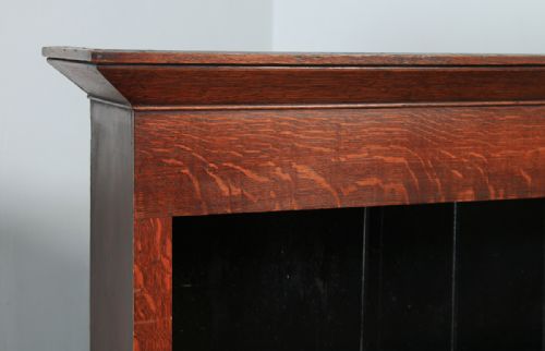 fig 3. Antique Welsh Caernarfonshire Breakfront Georgian Oak Sideboard Dresser Base & Rack (Circa 1830)