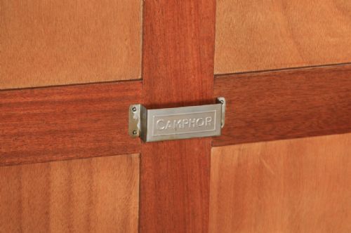 fig 7. Antique English Art Deco Burr Walnut Six Piece Bedroom Suite by M. P. Davis Furniture of London (Circa 1930)