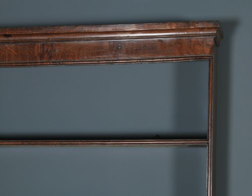 fig 4. Antique English Georgian Oak Dresser Base Sideboard & Rack (Circa 1780)