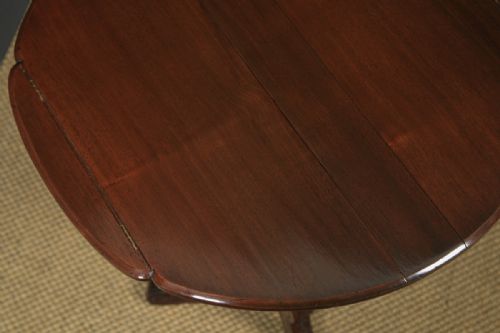 fig 3. Antique English Victorian Mahogany Adjustable Duet Music & Book Stand Tripod Side Table By Swann & Millican (Circa 1860)