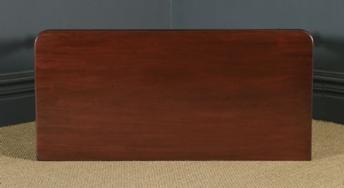 fig 5. Antique English Pair of William IV Mahogany Console Side Hall Occasional Tables (Circa 1835)
