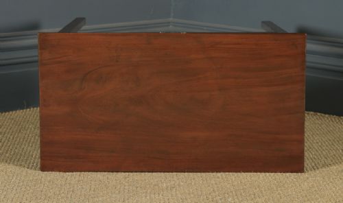 fig 5. Antique English 19th Century Georgian Mahogany Occasional Side Hall Writing Table (Circa 1810)